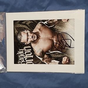 WWE Randy Orton Signed Poster